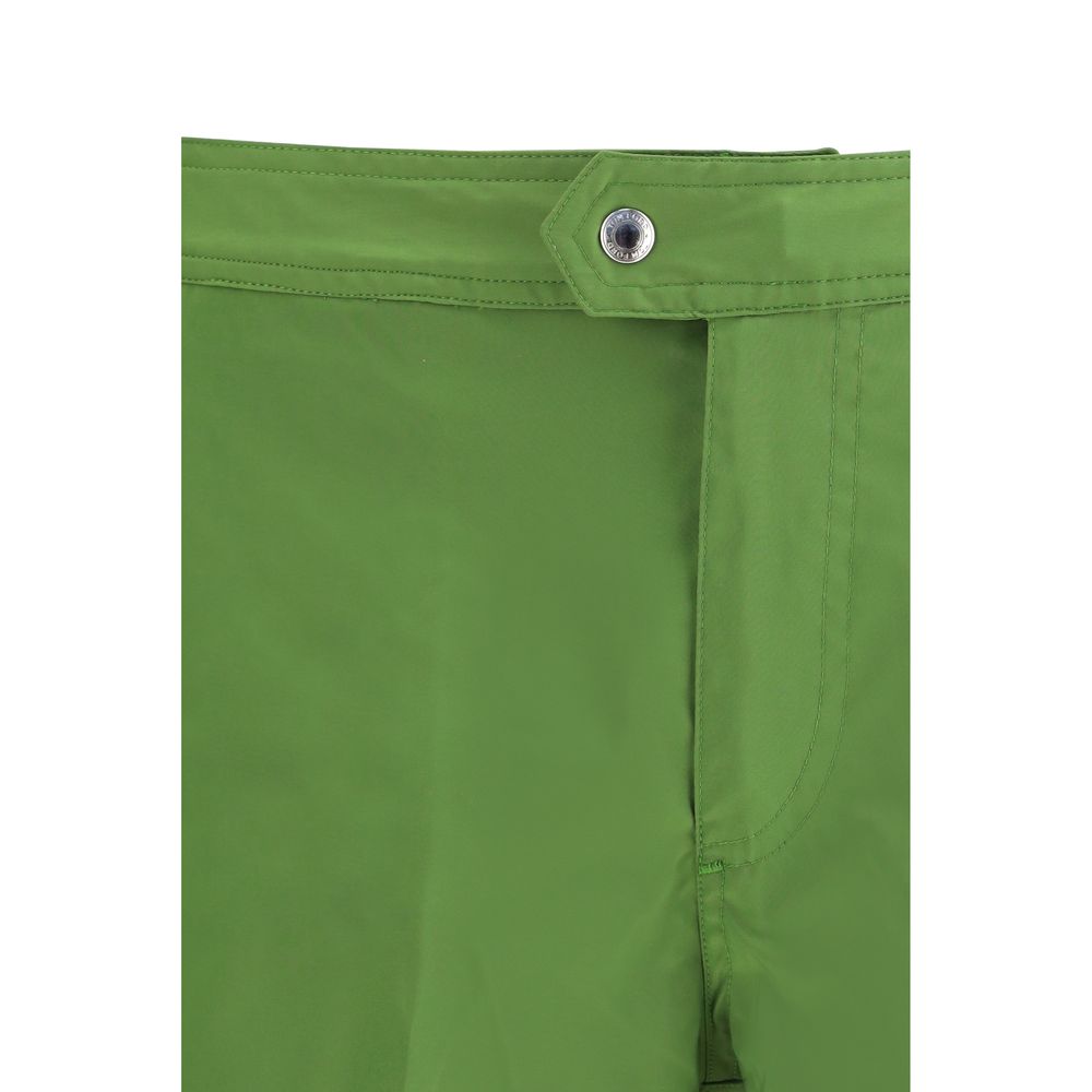 Tom Ford Gröna Polyester Badshorts
