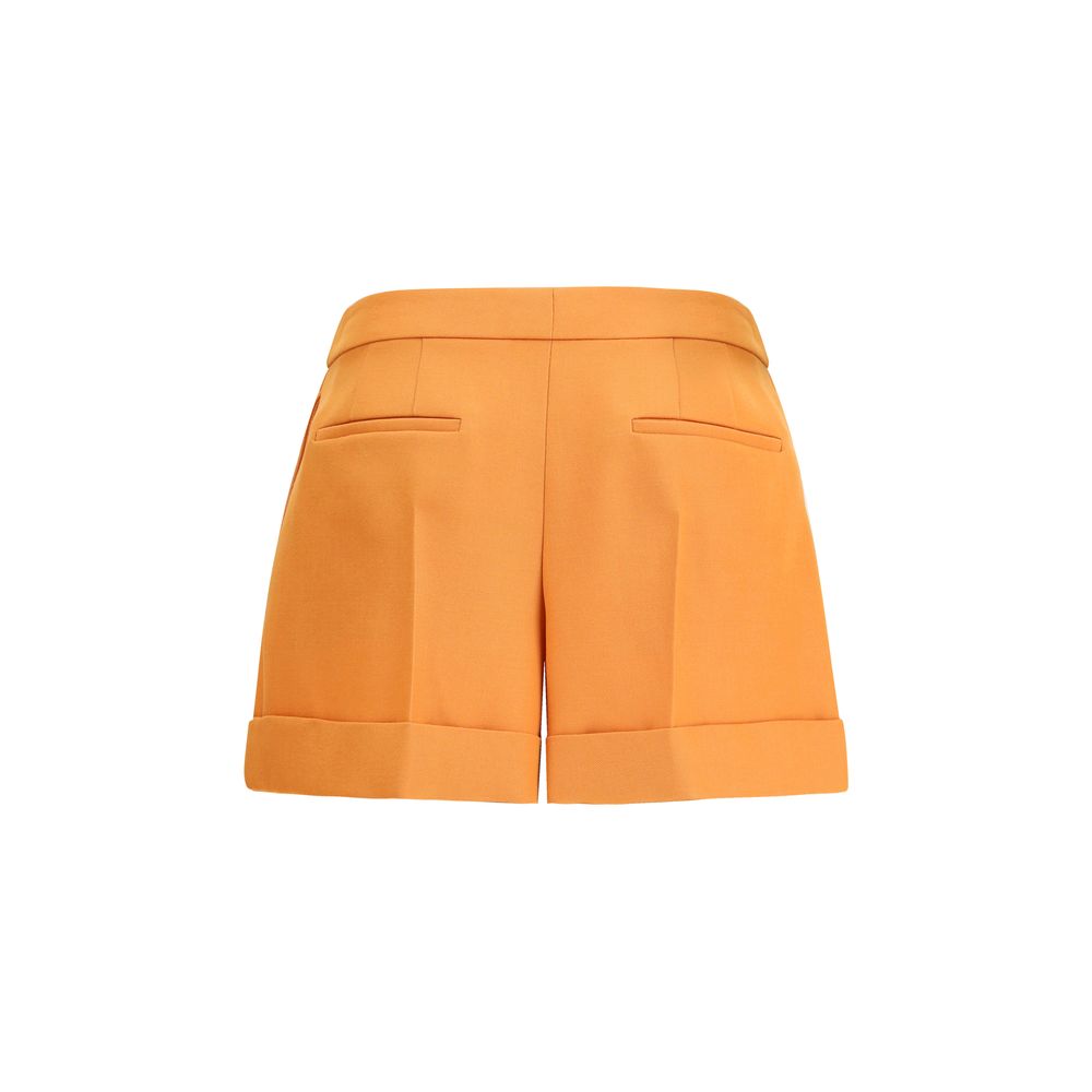 Fendi Orange Fleece Ullshorts
