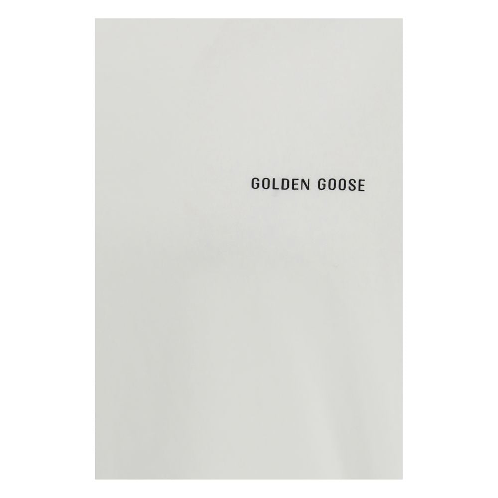 Golden Goose Hvid Bomulds T-shirt