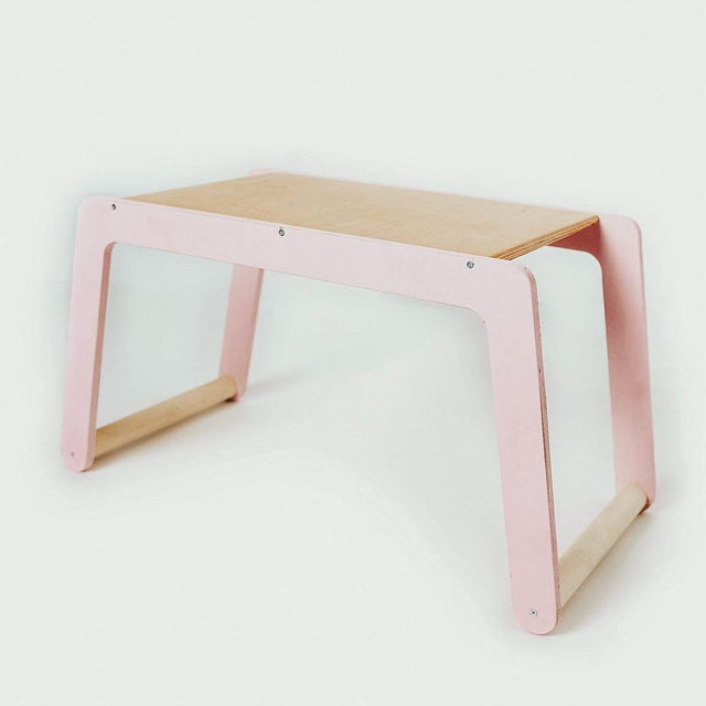 EWART Woods Children's Small Desk (Farm Table) – Made in Europe, Birch Plywood Kids' Workspace, Easy-to-Clean Lacquer Finish - Hilstor