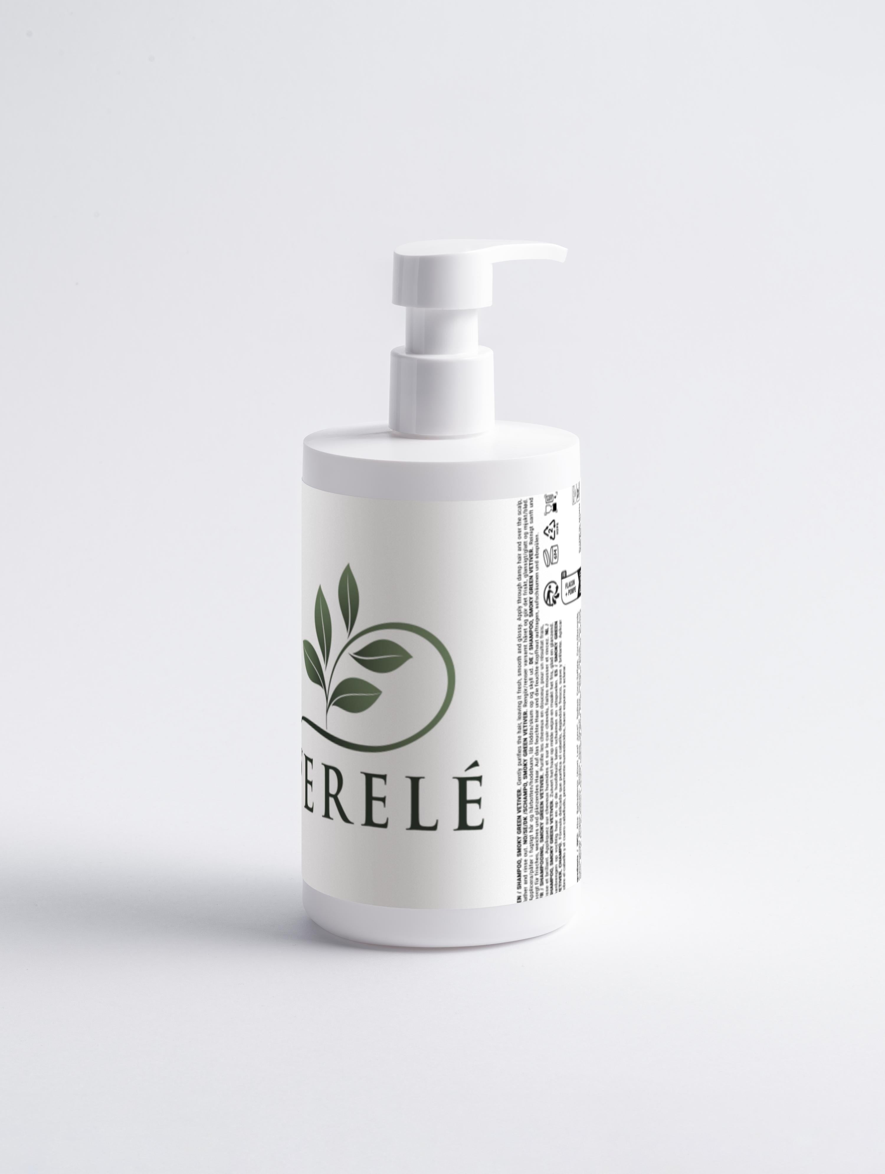 Glansforbedrende shampoo med økologisk aloe, betain og hvedeprotein – Glat og fyldigt hår – Fremstillet i Europa af Verelé, 400 ml / 13,53 fl oz