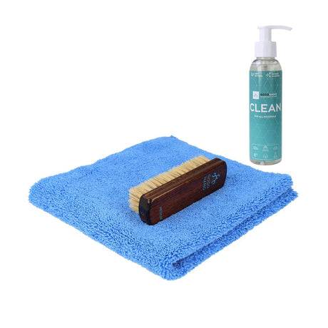 Eco-Friendly Shoe Cleaning Kit – Safe for Leather, Suede, & Textiles, 100% Natural Ingredients, Made in Europe - Hilstor