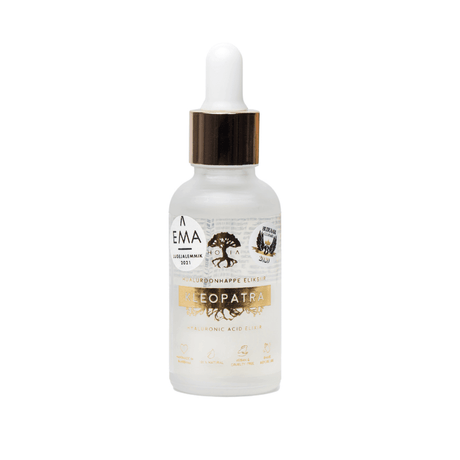 Hyaluronic Acid Elixir Kleopatra – Award-Winning Anti-Aging Serum, Made in Europe, Hydrating & Skin Firming, 30ml - Hilstor