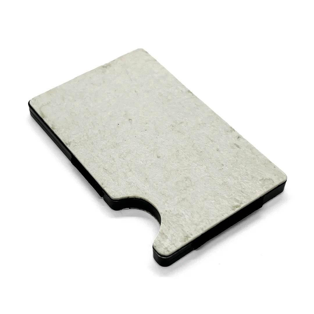 Kohev Lumi Card Holder with RFID Blocking – Slate Stone, Minimalist Design, Made in Europe by Seif Design - Hilstor