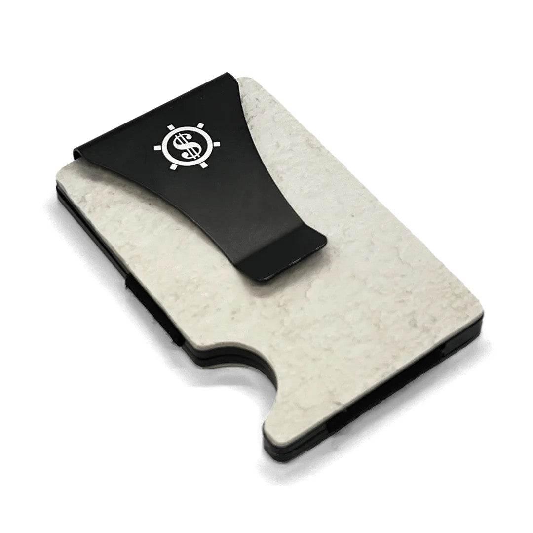 Kohev Lumi Card Holder with RFID Blocking – Slate Stone, Minimalist Design, Made in Europe by Seif Design - Hilstor