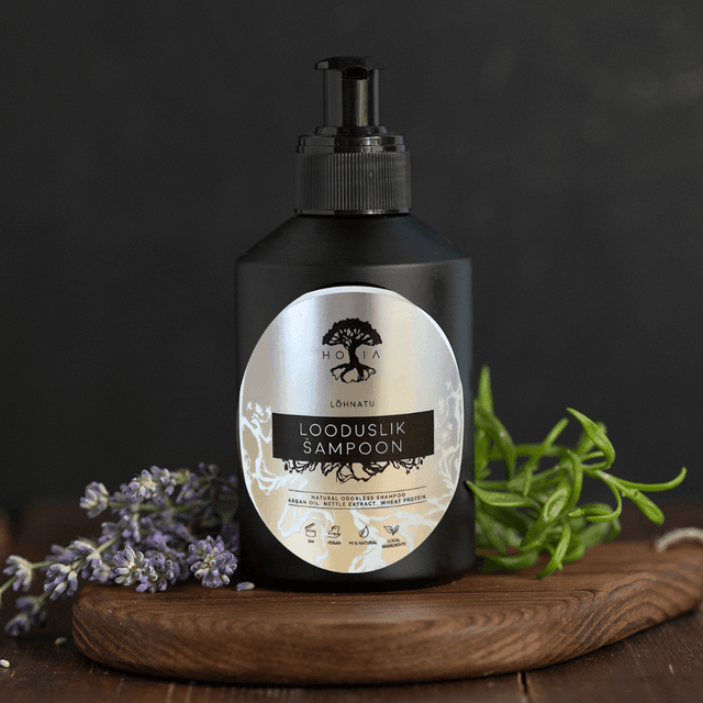 Natural Odorless Shampoo – Moisturizing & Strengthening | Suitable for Sensitive Scalp | Made in Europe | 200ml - Hilstor