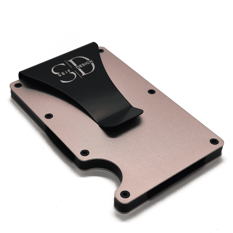 Lite Pink – Aluminum Card Holder with RFID Blocking, Made in Estonia | Minimalist & Secure Design - Hilstor