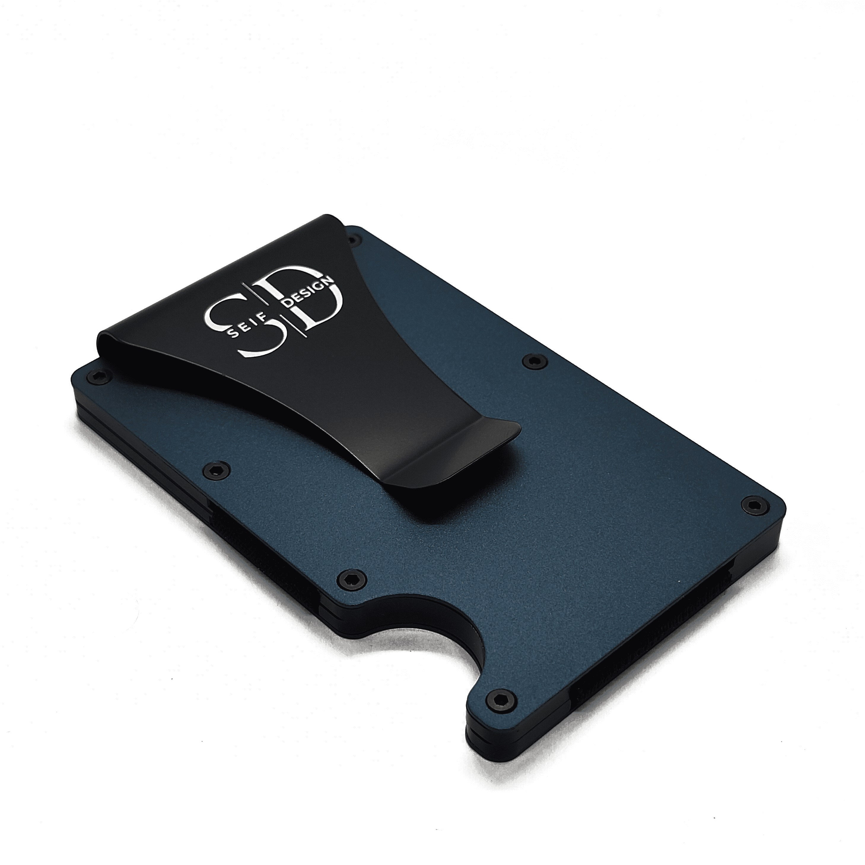 Lite Blue – Aluminum Card Holder with RFID Blocking, Made in Estonia | Minimalist & Secure Design - Hilstor