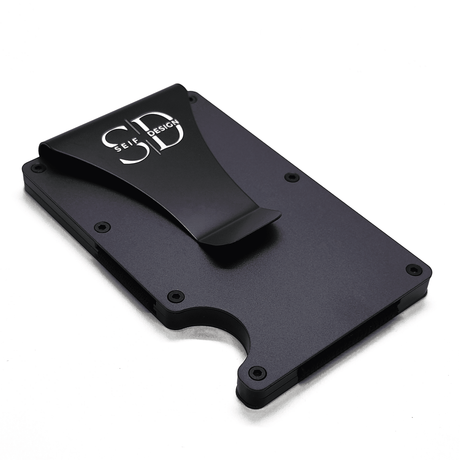 Lite Storm – Aluminum Card Holder with RFID Blocking, Made in Estonia | Minimalist & Secure Design - Hilstor