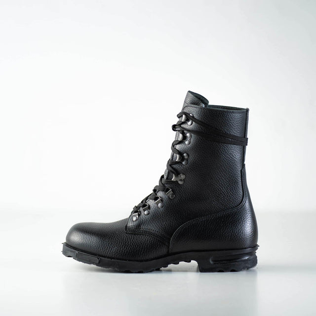 Norwegian Combat Boots – Legendary Full-Grain Leather, Water-Repellent, NATO Certified, Unisex, Made in EU - Hilstor