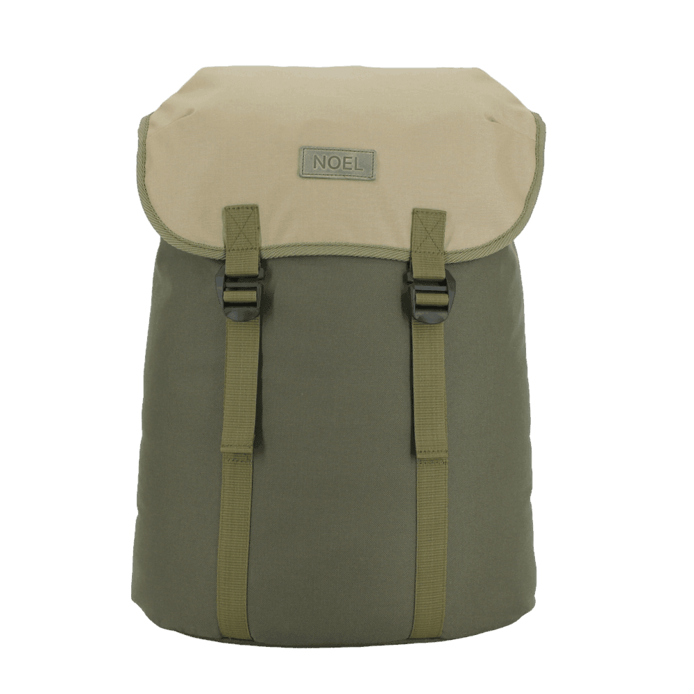 Cafe Backpack with G-hook - Khaki & Beige