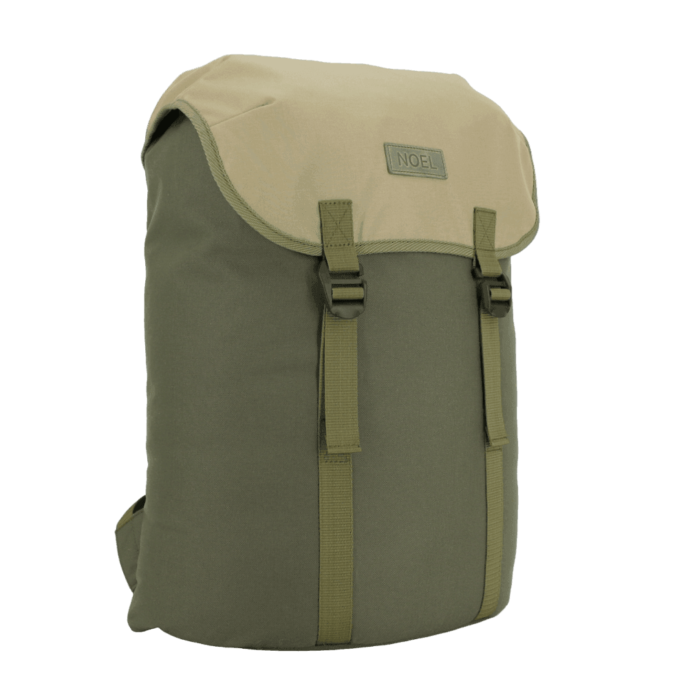 Cafe Backpack with G-hook - Khaki & Beige