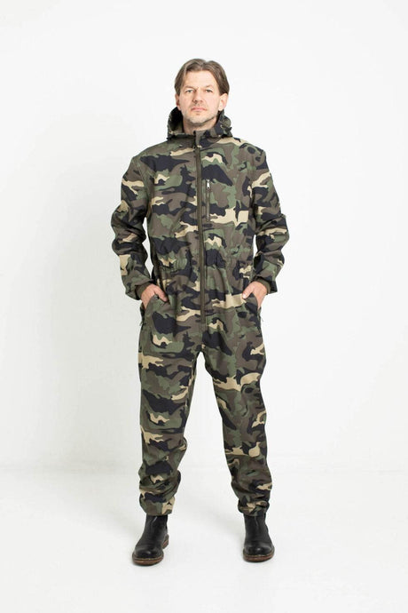 RINGO Softshell Overall – Waterproof & Breathable, Made in Europe | Custom-Made for Outdoor Adventures - Hilstor