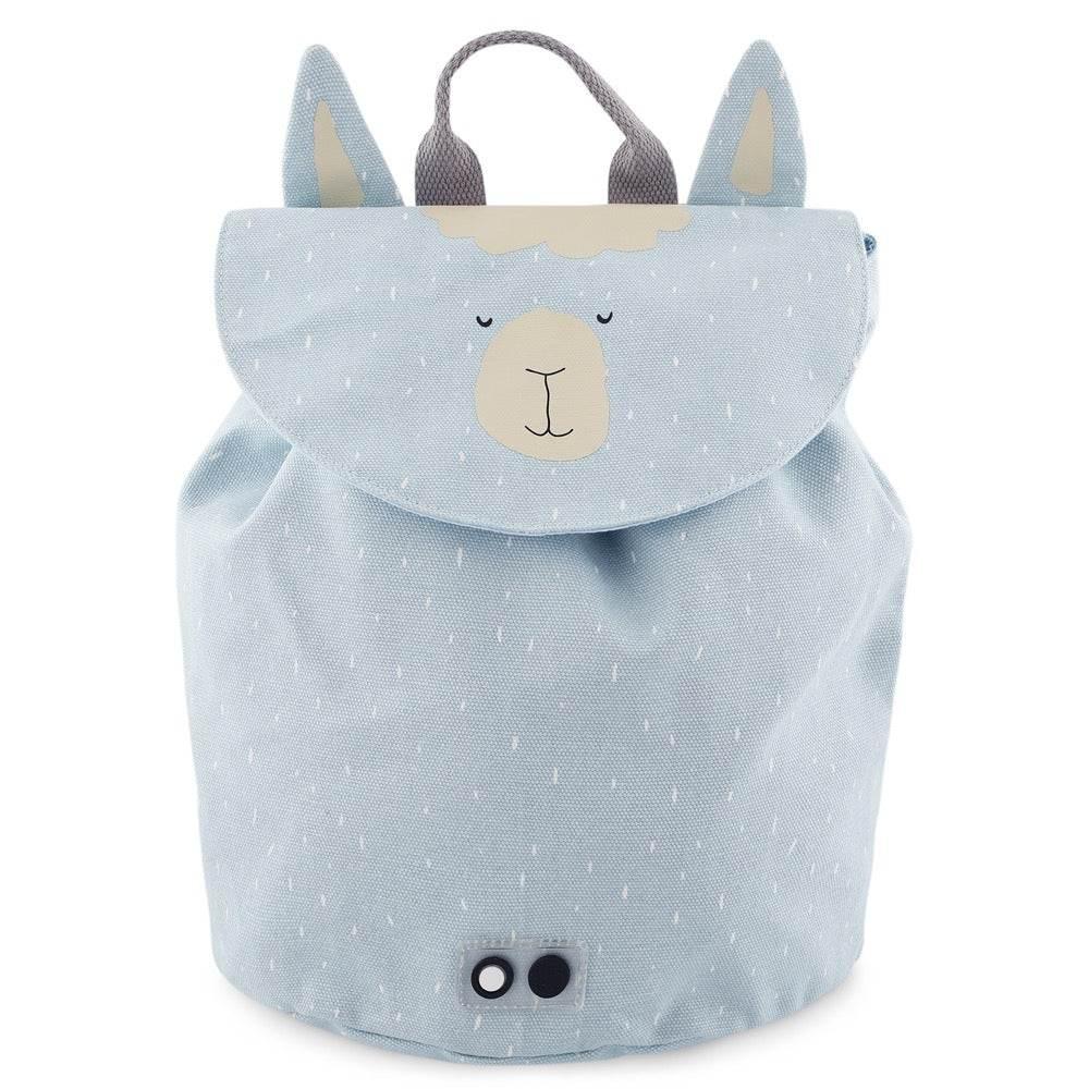 Mr Alpaca Mini Drawstring Backpack | Lightweight & Roomy Kids Bag | Water-Repellent Design | Perfect for Adventures & Snacks - Hilstor