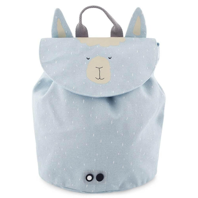 Mr Alpaca Mini Drawstring Backpack | Lightweight & Roomy Kids Bag | Water-Repellent Design | Perfect for Adventures & Snacks - Hilstor