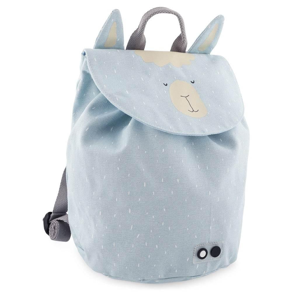Mr Alpaca Mini Drawstring Backpack | Lightweight & Roomy Kids Bag | Water-Repellent Design | Perfect for Adventures & Snacks - Hilstor