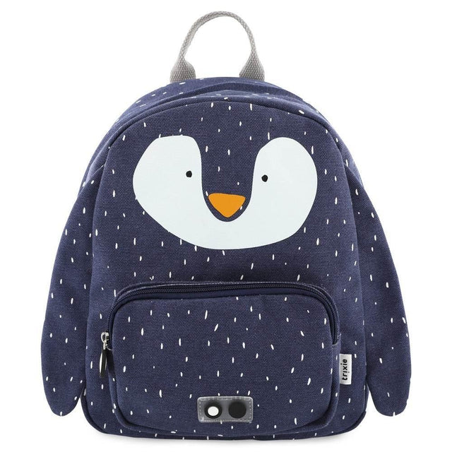 Mr Penguin) Backpack | Adorable Water-Repellent Kids Bag | Adjustable Straps & Easy Access Zippers for Snacks | Perfect for School & Adventures - Hilstor