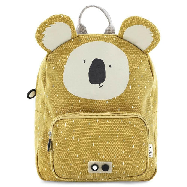 Cute Mr Koala Kids Backpack by Trixie Baby - Water-Repellent, Adjustable Straps, Perfect for School & Adventures - Hilstor