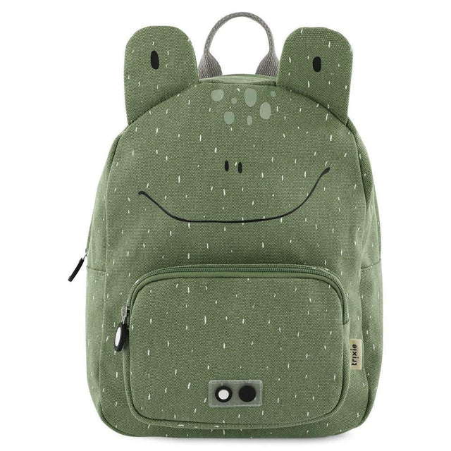 Mr Frog Backpack | Cute & Water-Repellent Kids Bag | Adjustable Straps & Easy Access Zippers for Snacks | Perfect for School Adventures - Hilstor