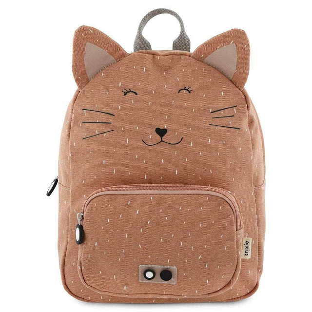 Mrs Cat Backpack | Adorable Water-Repellent Kids Bag | Adjustable Straps & Easy Access Zippers for Snacks | Perfect for School & Adventures - Hilstor