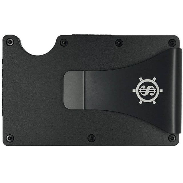 Lite Card Holder with RFID Blocking – Black, Minimalist & Secure, Made in Europe by Seif Design - Hilstor