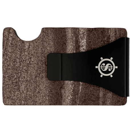 Red Canyon – Marble Card Holder with RFID Blocking, Made in Estonia | Eco-Friendly & Stylish Design - Hilstor