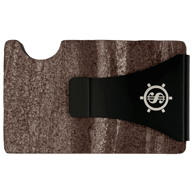 Red Canyon – Marble Card Holder with RFID Blocking, Made in Estonia | Eco-Friendly & Stylish Design - Hilstor