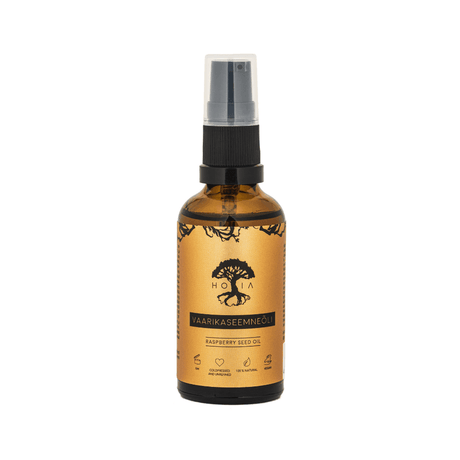 Raspberry Seed Oil – Cold-Pressed & Unrefined Moisturizing Oil with Natural SPF – Made in Europe - Hilstor