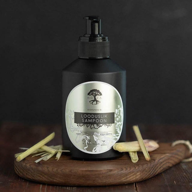 Organic Shampoo Lemongrass – Hydrating & Dandruff Control | Made in EU | 200ml - Hilstor