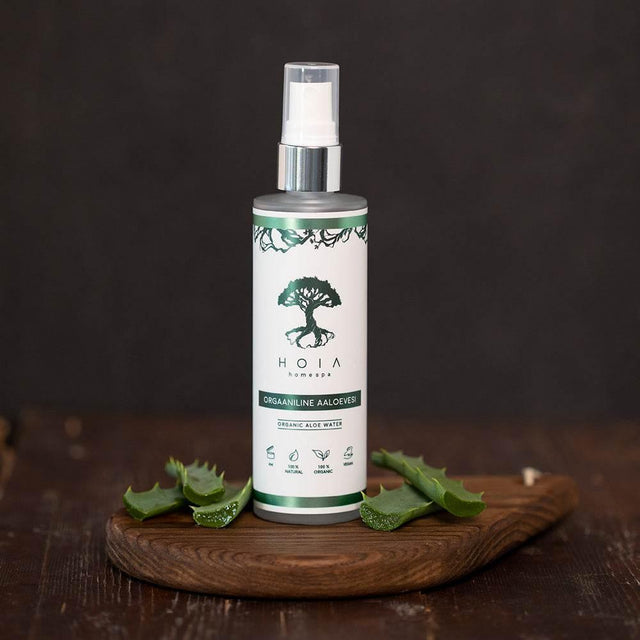 Organic Aloe Water 100ML – Deeply Moisturizing & Soothing, Made in Europe | For Face, Body, Hair & Scalp - Hilstor