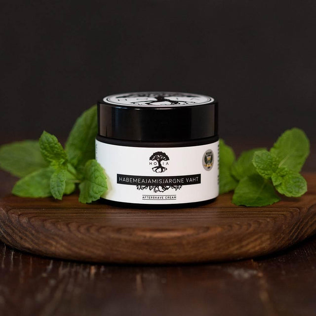 Aftershave Foam for Men 50ML – Peppermint-Scented Nourishing Mousse | Moisturizes & Softens Skin - Hilstor