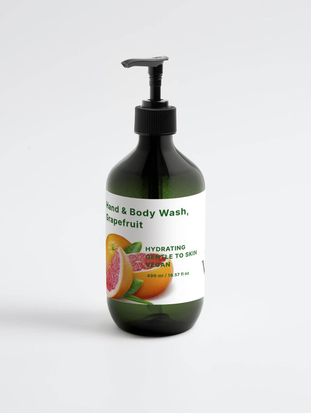 Customized Gentle Body Wash with Organic Berry Extract & Betaine – Hydrating & Vegan – COSMOS NATURAL Certified, Made in Europe by Verelé, 490 ml / 16.57 fl oz - Hilstor