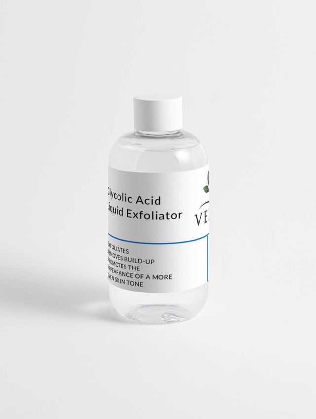 Glycolic Acid Liquid Exfoliator 3.5% with Organic Cranberry & Lingonberry Extract – Smooth & Brighten Skin – Made in Europe by Verelé, 250 ml / 8.45 fl oz - Hilstor