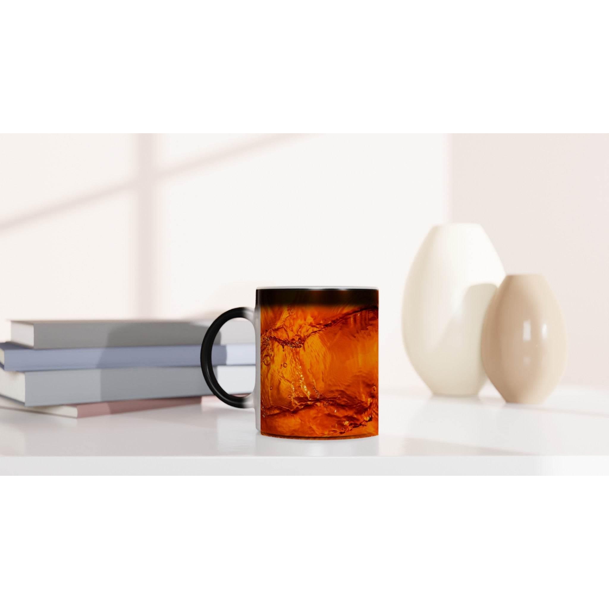 Magic 11oz Ceramic Mug - Tea design - Hilstor