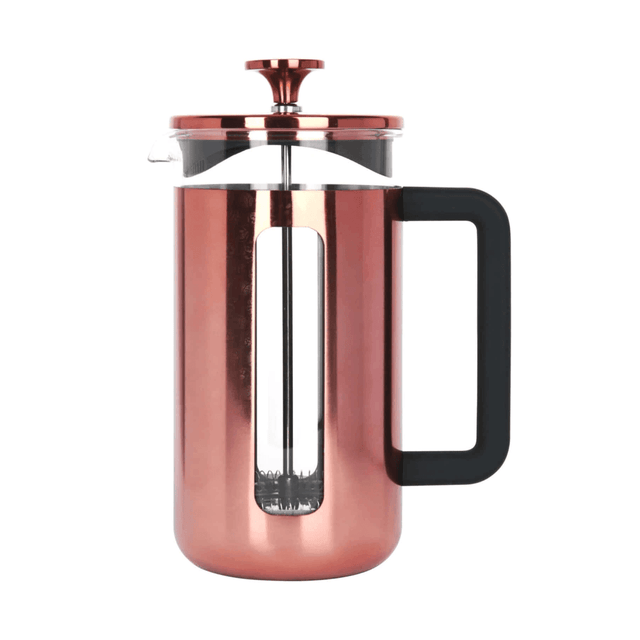 La Cafetière Pisa Coffee Maker – 1 Liter, Copper Finish, Award-Winning Design - Hilstor