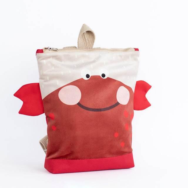 Kids Crab Backpack – Ideal for Preschool & Outdoor Adventures – Made in Europe - Hilstor