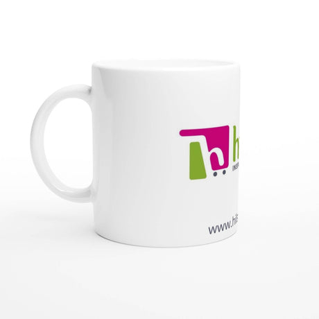 White 11oz Ceramic Mug - Hilstor