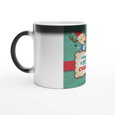 Magic 11oz Ceramic Mug - Merry Christmas - Hilstor