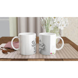 11oz Ceramic Mug - Stop dreaming start doing - Hilstor
