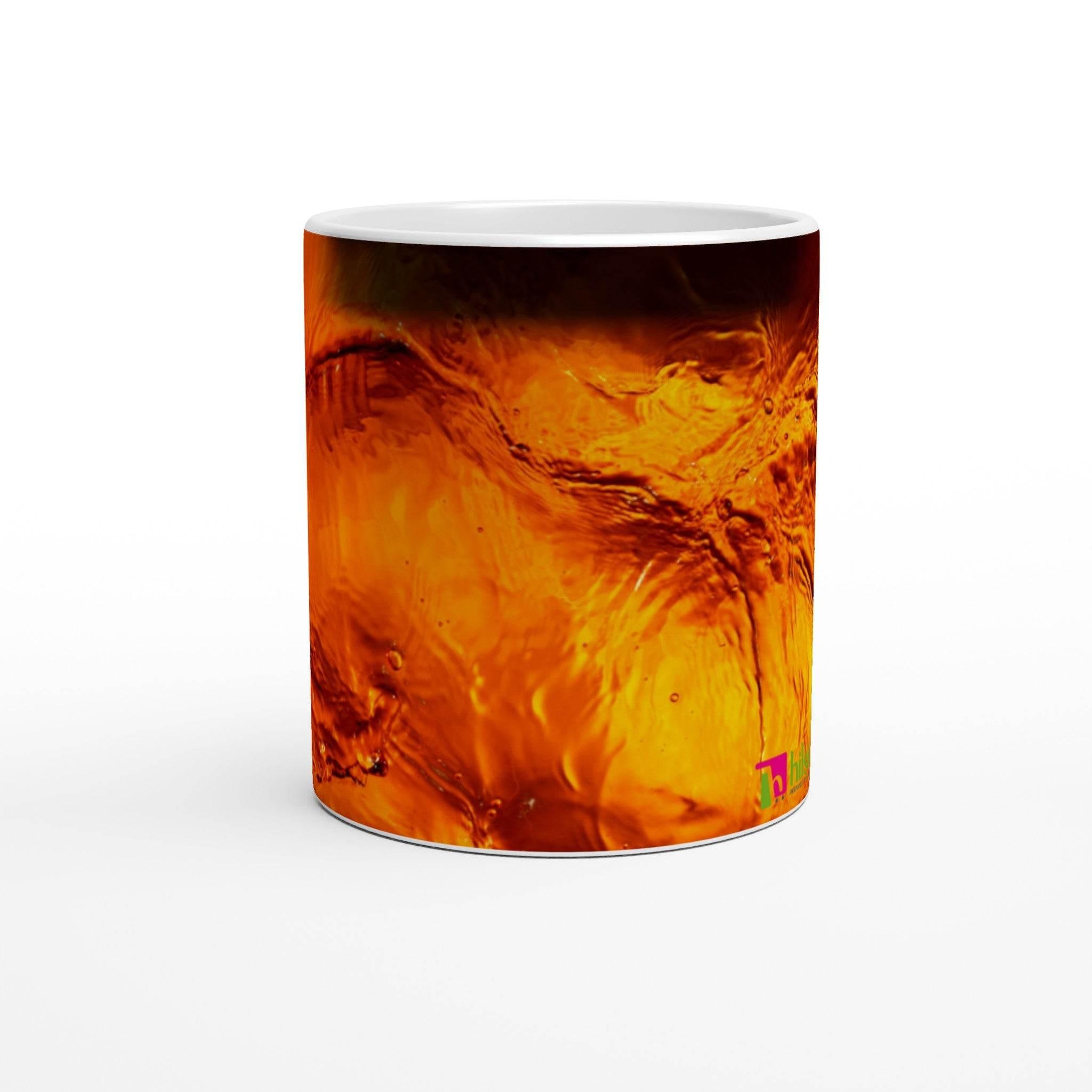 Magic 11oz Ceramic Mug - Tea design - Hilstor