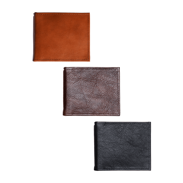 Wallet No. 33 – Genuine Leather, With Money Clip, Made in Europe | 6 Card Slots & 2 Pockets - Hilstor