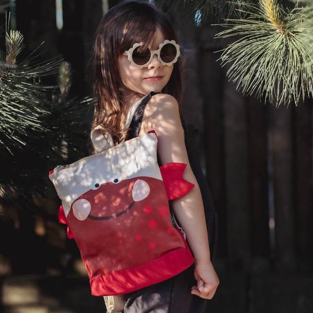 Kids Crab Backpack – Ideal for Preschool & Outdoor Adventures – Made in Europe - Hilstor