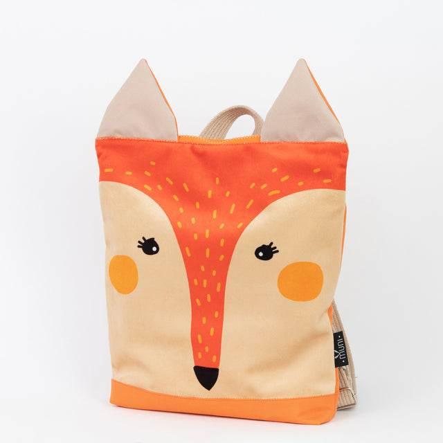 Kids Backpack – Fox Design for Outdoor Adventures – Made in Europe - Hilstor