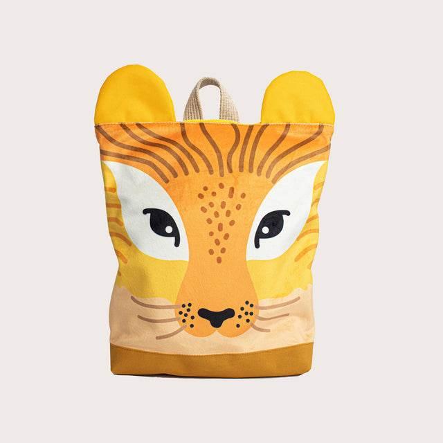 Kids Lion Backpack – Fun & Functional for Park Adventures – Made in Europe - Hilstor