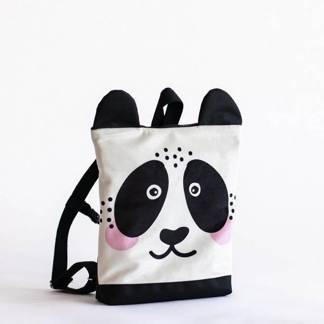 Kids Backpack – Panda Design | Spacious & Waterproof | Perfect for Outdoor Adventures, Made in Europe - Hilstor