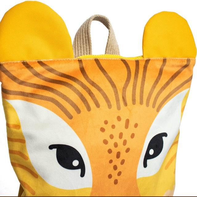 Kids Lion Backpack – Fun & Functional for Park Adventures – Made in Europe - Hilstor