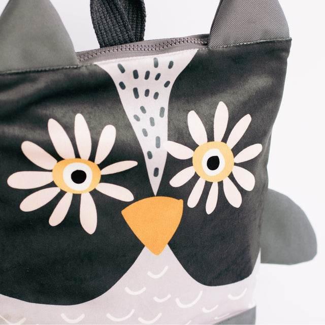 Kids Owl Backpack – Perfect for Preschool & Outdoor Adventures – Made in Europe - Hilstor