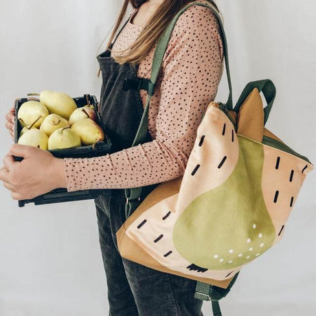 Kids Pear Backpack – Perfect for Outdoor Adventures & School – Made in Europe - Hilstor