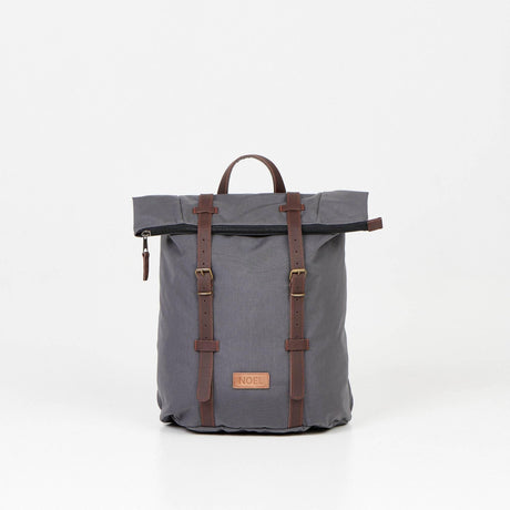 Zip Backpack – Dark Grey, Durable Cordura with 17-Inch Laptop Pocket, Made in Europe by Noel - Hilstor