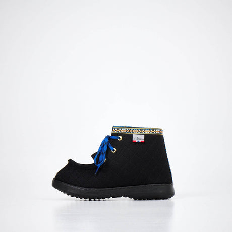 Polar Felt Boots – Black, Made in Europe, Warm & Lightweight Wool, Non-Slip Soles, Ideal for Cold Weather - Hilstor